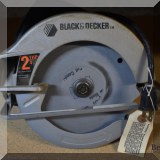 T05. Black and Decker circular saw. - $18 